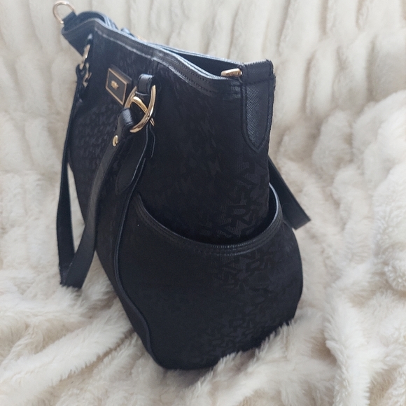 🔥NWOT💥 DKNY Black Leather Purse - Picture 3 of 8